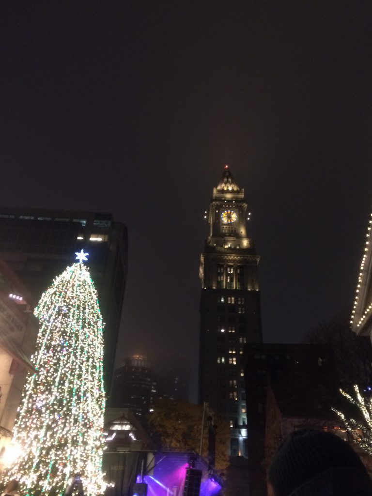Lighting of Faneuil Hall Christmas Tree Kicks Off the Season Veritas News