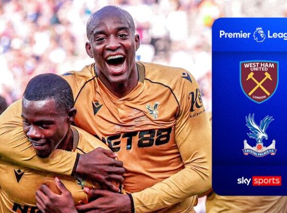 Crystal Palace and West Ham highlights.
