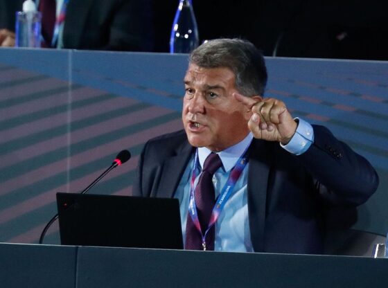 Laporta, defending his management before the last assembly