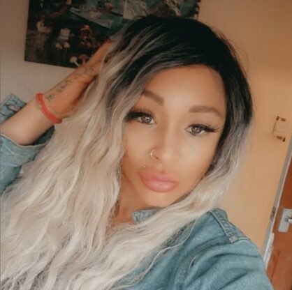 Clara Wilson, also known as Kardi Cee, an OnlyFans model.