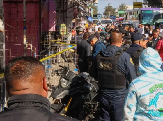 This Friday afternoon, a direct attack was recorded in the Barrio Bravo of Tepito, which left three dead and one injured.