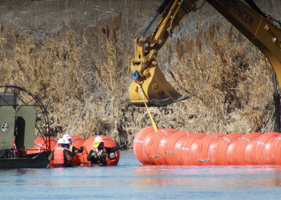 The US reinforces security on the Rio Grande.