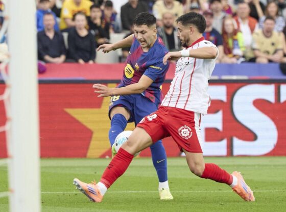 Roony Bardghji was very active in the final stretch of the match