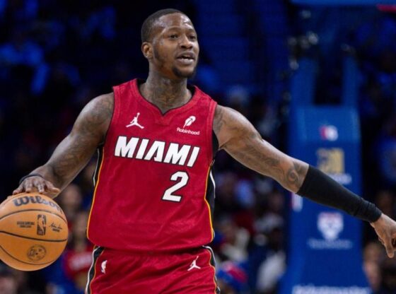 Terry Rozier, con los Miami Heat