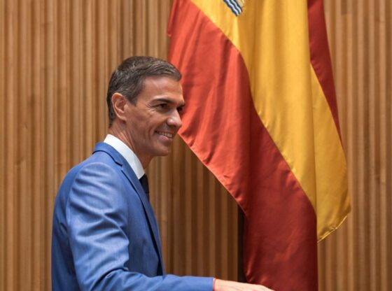 09/15/2025 The President of the Government, Pedro Sánchez, chairs the interparliamentary meeting of the Socialist Group (Congress, Senate and European Parliament) in the Ernest Lluch Room of the Congress, on September 15, 2025, in Madrid (Spain). The President of the Government, Pedro Sánchez, meets this Monday, September 15, with the Interparliamentary commission, that is, all the socialist deputies, senators and MEPs at the beginning of the new political year, to put on the table the lines along which he wants the coming months to run in the parliamentary framework. POLITICS Diego Radamés - Europa Press