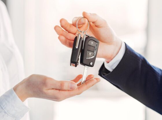 The keys to a vehicle