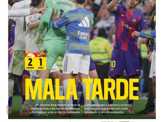 This Monday's SPORT cover