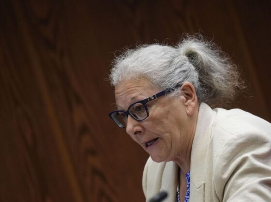MADRID, 10/15/2025.-The businesswoman Carmen Pano, who declared in the Supreme Court that she delivered 90,000 euros in cash to the PSOE headquarters, said at the beginning of her appearance this Wednesday in the Koldo case commission in the Senate that she ratifies what she told the judge, but that she is not going to answer the senators who question her. "As indicated by my legal address, I am not going to give a statement"Pano answered when the UPN senator, María Caballero, asked him the first question of the session, which was precisely whether it was true that he took that money to Ferraz. EFE/ Borja Sánchez-Trillo