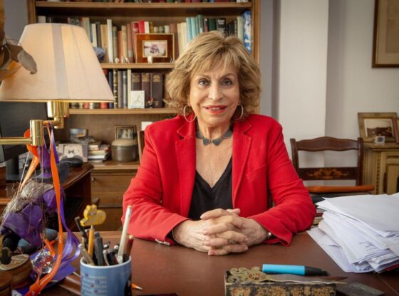 Magda Oranich in her office