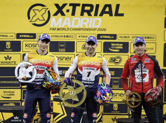 Bou, Marcelli and Busto, on the podium in Madrid