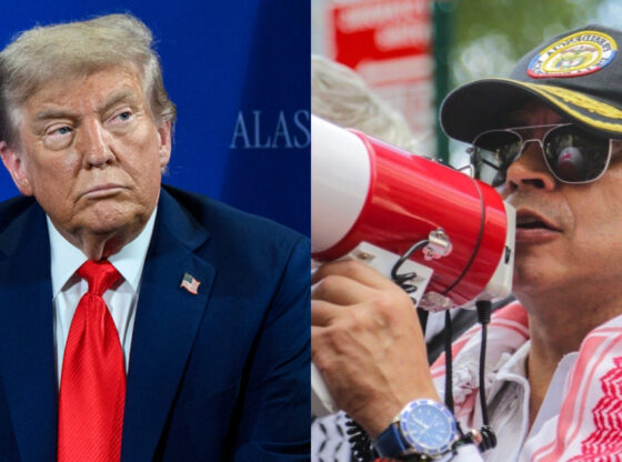 Trump y Petro sea pelean en X.