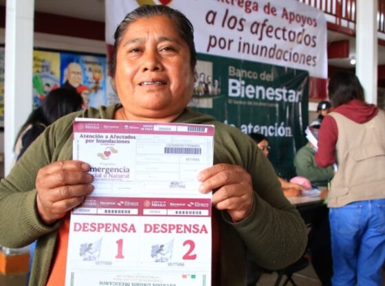 Apoyos de la Secretaría del Bienestar por las lluvias en Veracruz, Puebla, Querétaro y San Luis Potosí