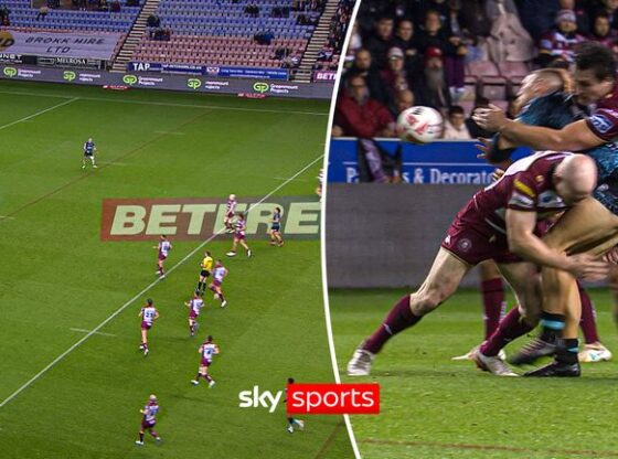 Bailey Hodgson attempted to make a darting run, but was tackled and punished with Bevan French grabbing the opening try of the semi-final.