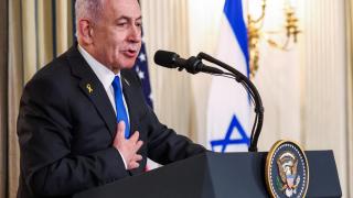 Israeli Prime Minister Benjamin Netanyahu at the White House last September.